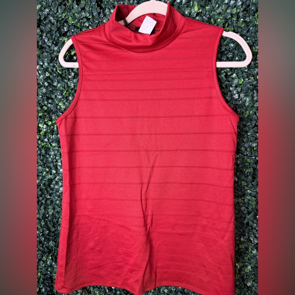 Espresso Vibrant Red Tank Top